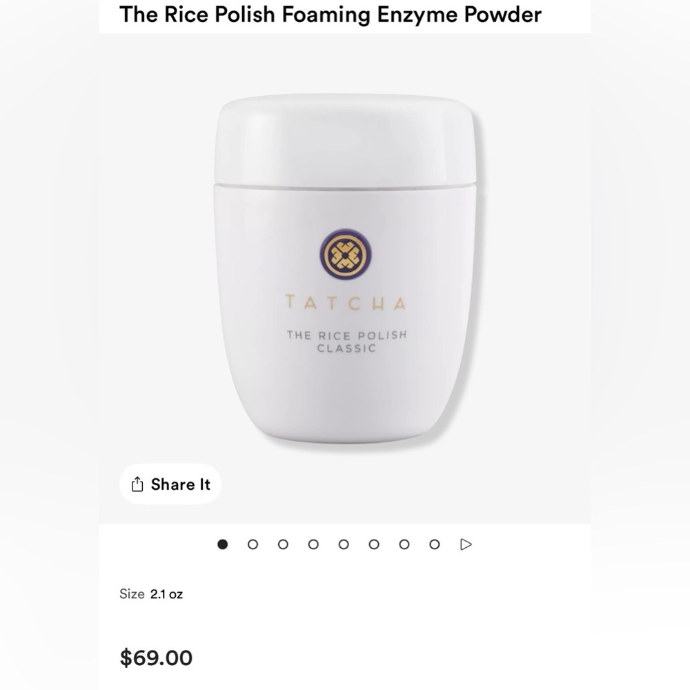 Tatcha The Rice Polish Foaming Powder